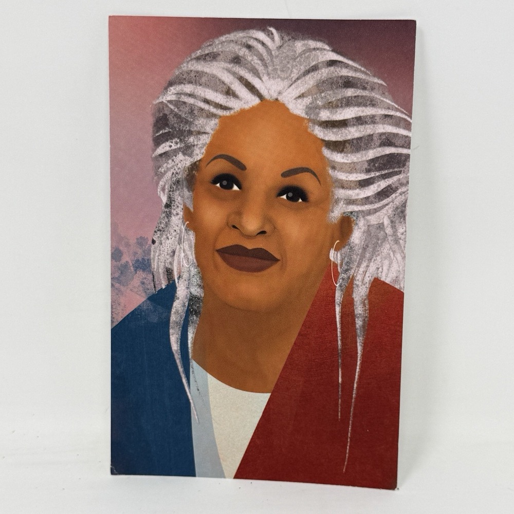 Postcard‎ Toni Morrison - Brave Black First --- UNPOSTED  Smithsonian 2020